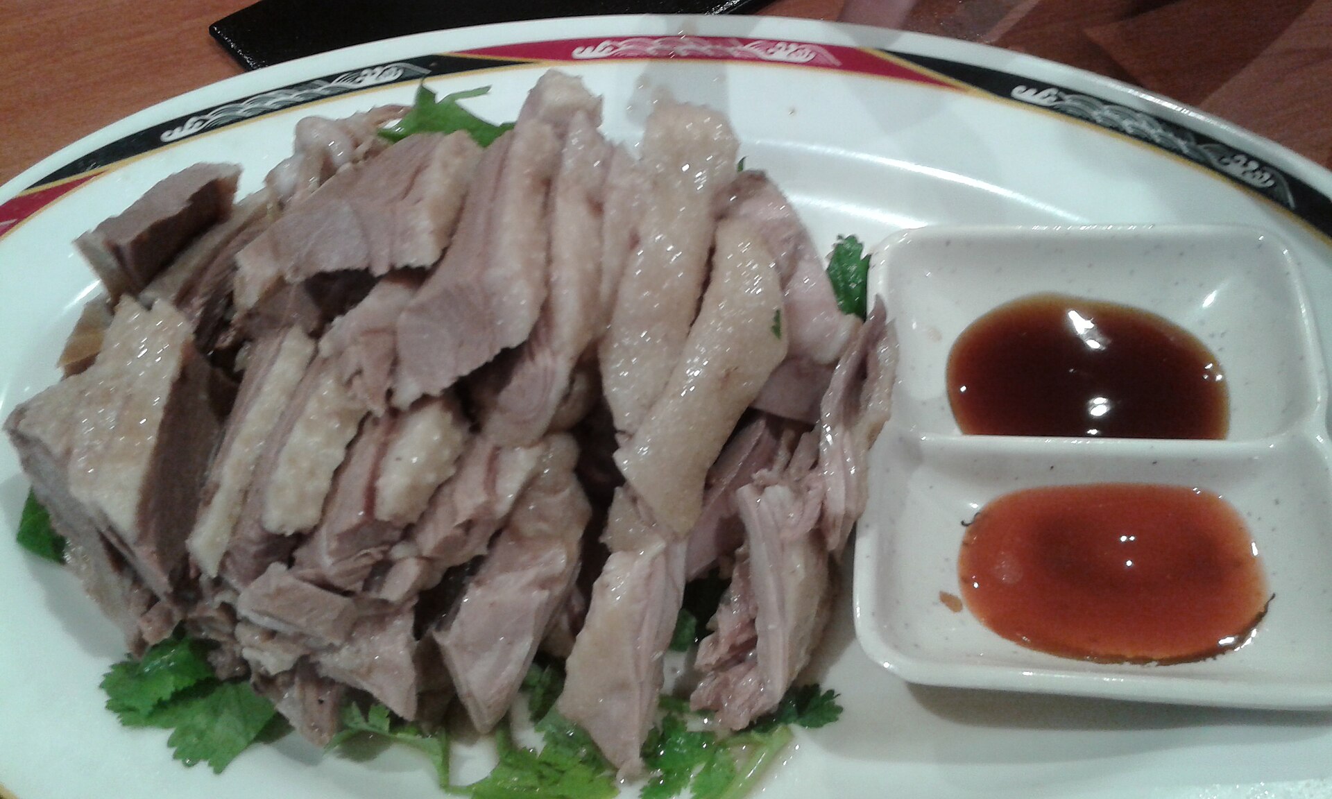 台灣鵝肉切盤實拍