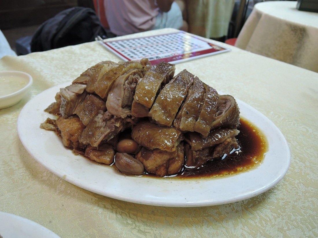 尚美鵝肉切盤情境實拍